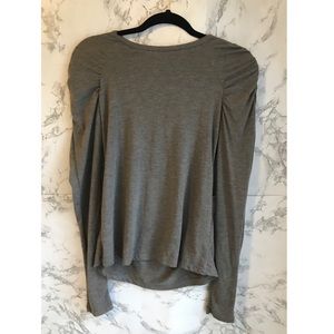 Gray Long Sleeve Shirt